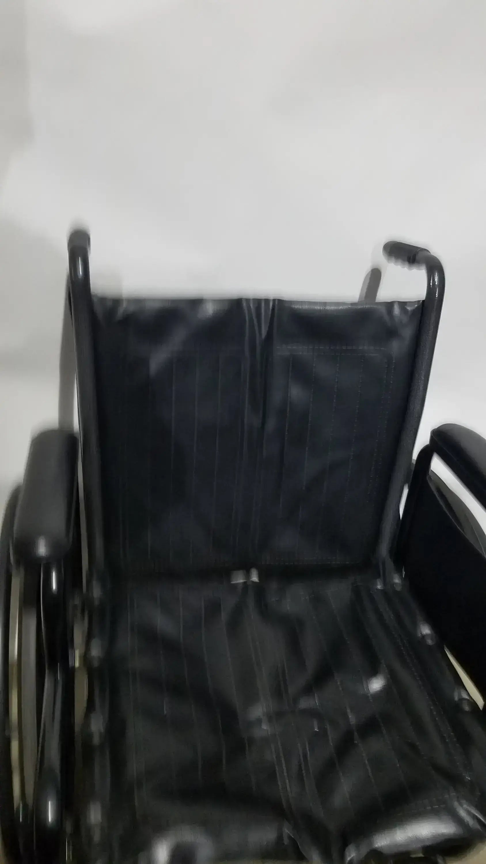 Drive Medical Silver Sport 2 Folding Wheelchair Lightweight Black Cushion Seat