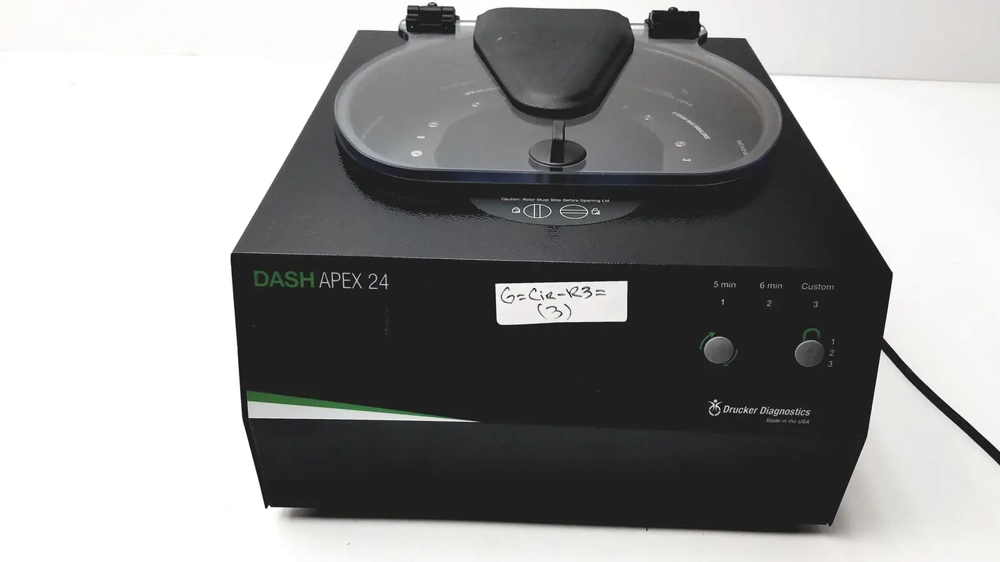 Drucker Diagnostics Dash Apex 24 Centrifuge
