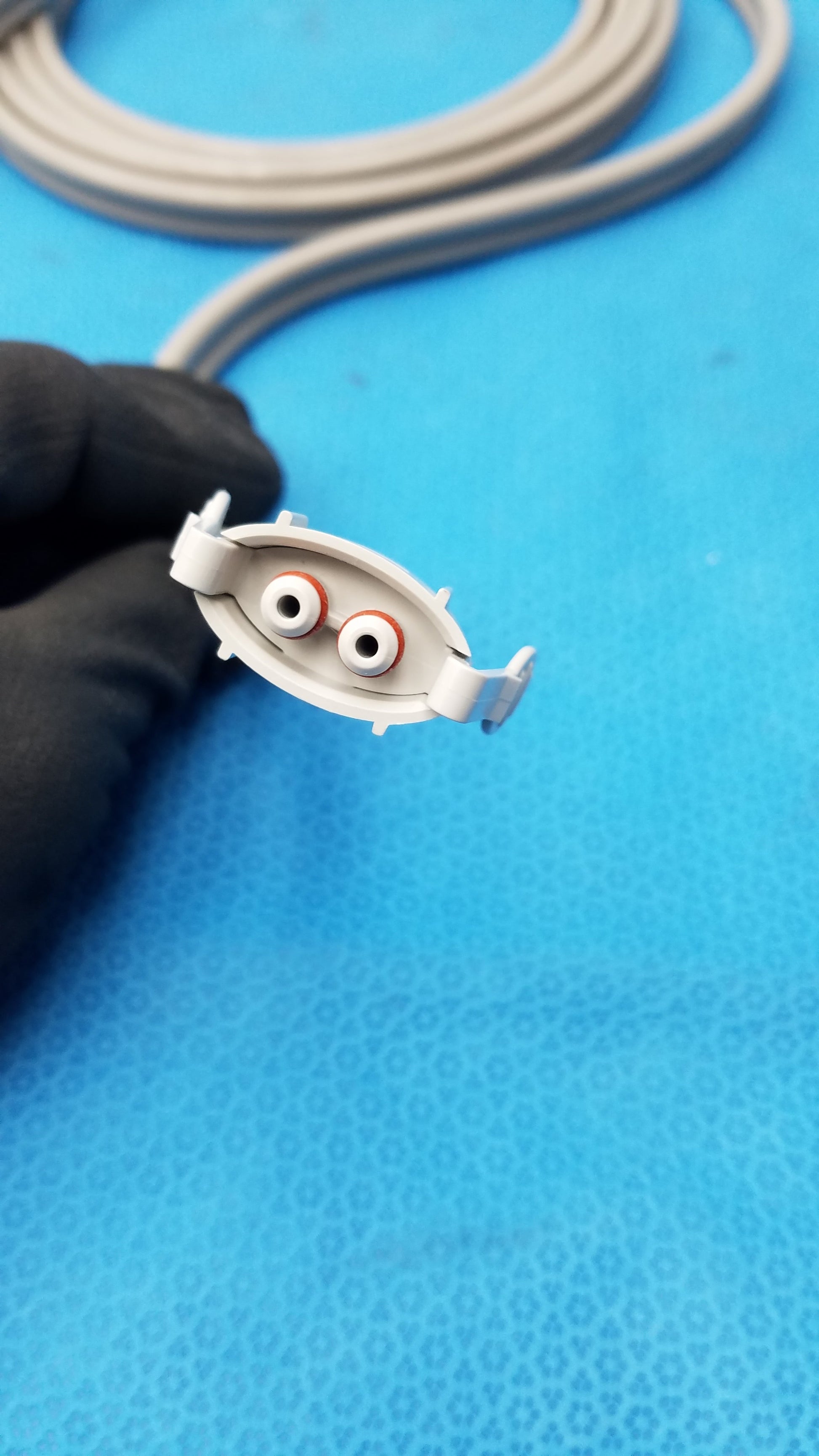 Dual Tube Blood Pressure Hose NIBP Interconnect Cable