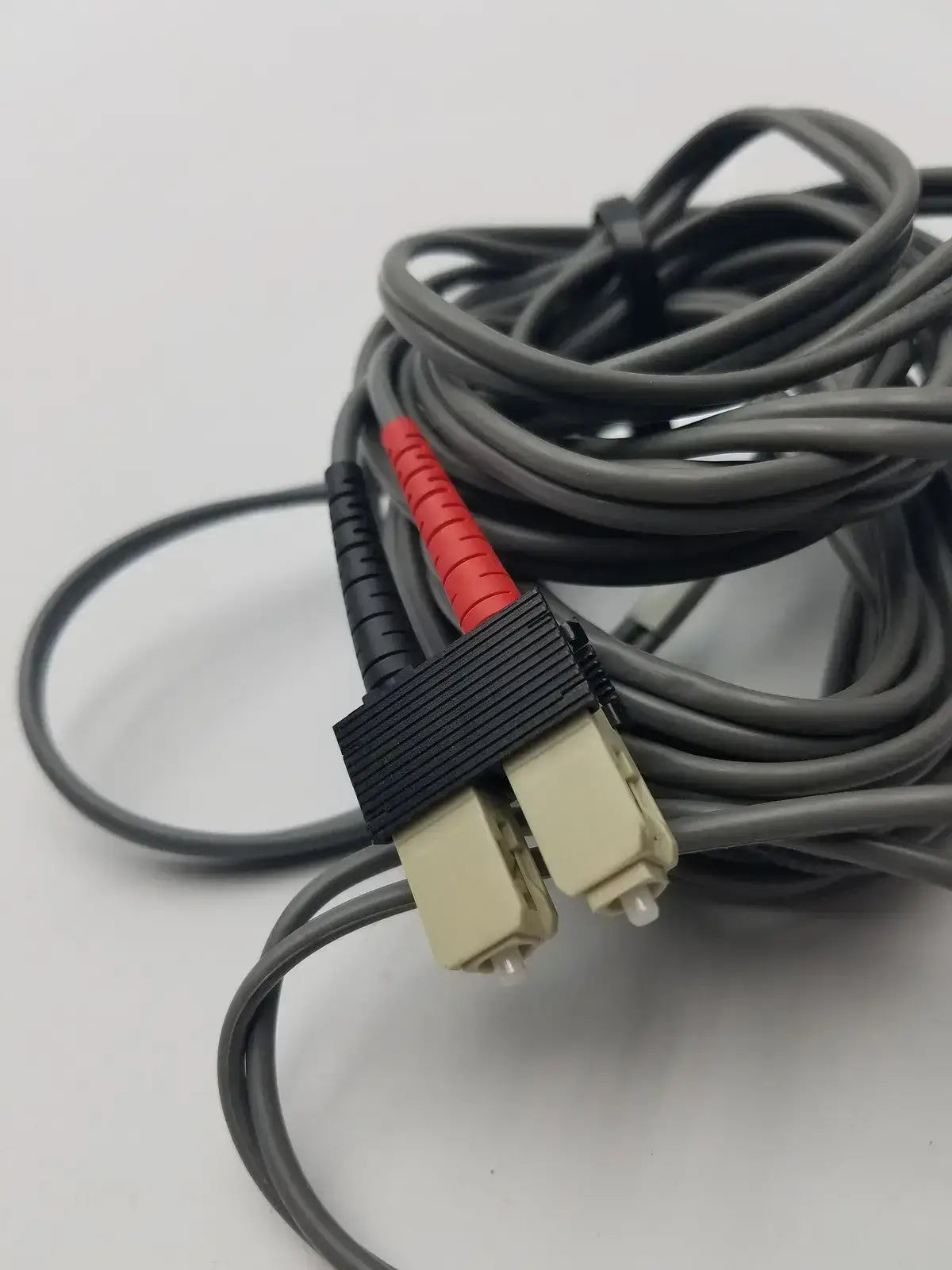 Duplex Multimode PVC Fiber Optic Cable for ST Jude Medical - Black
