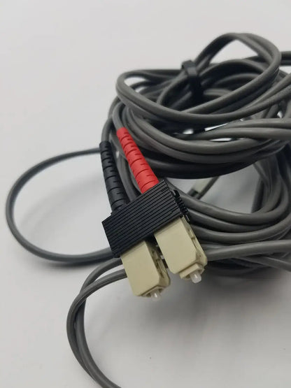 Duplex Multimode PVC Fiber Optic Cable for ST Jude Medical - Black