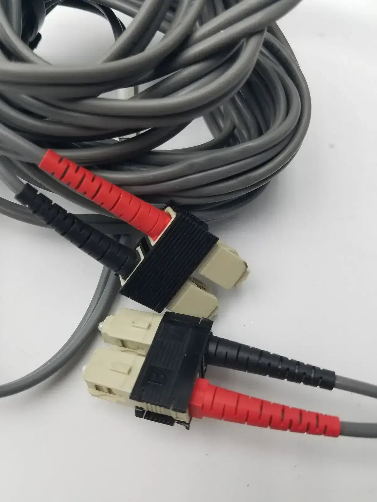 Duplex Multimode PVC Fiber Optic Cable for ST Jude Medical - Black
