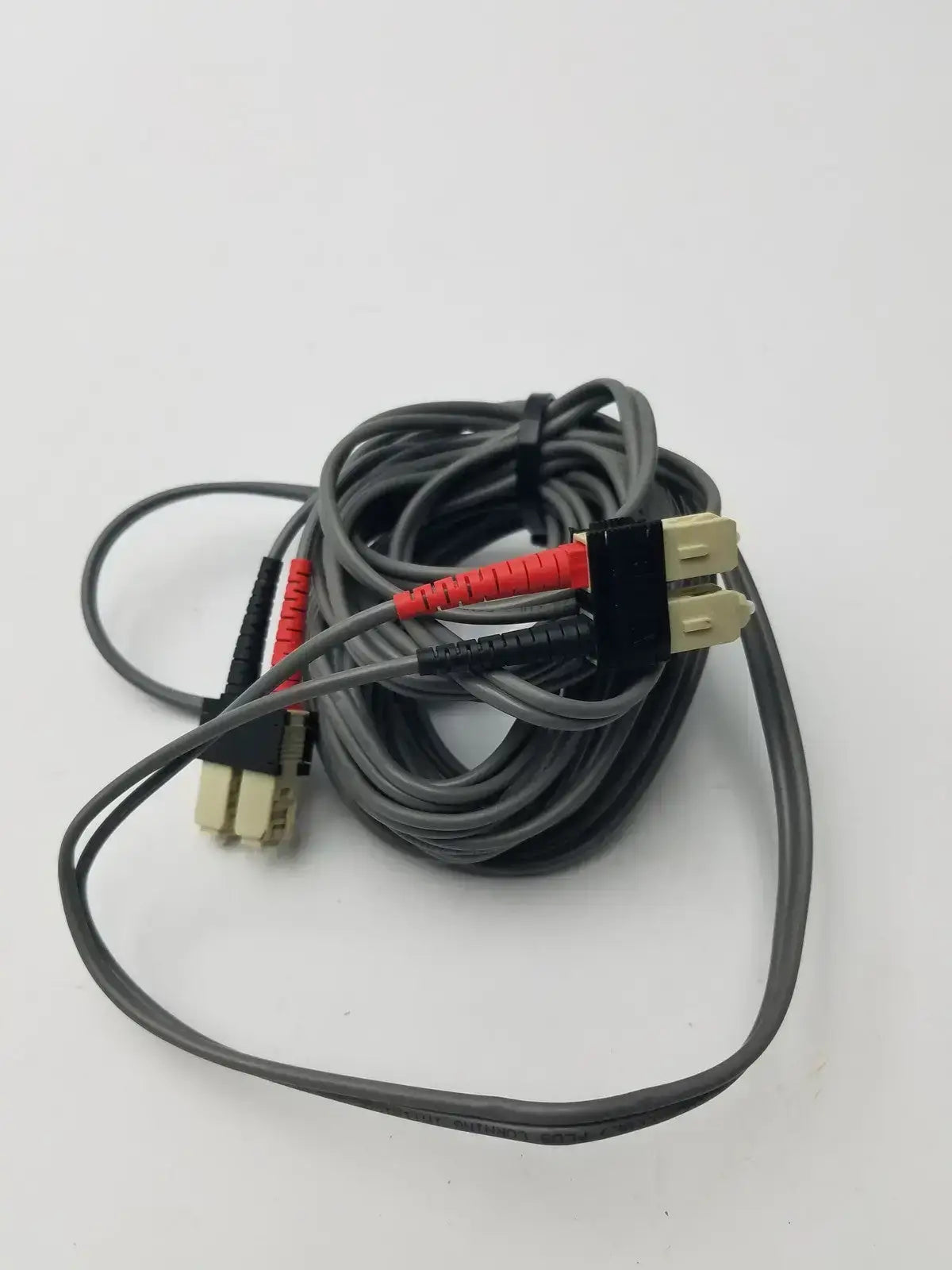 Duplex Multimode PVC Fiber Optic Cable for ST Jude Medical - Black