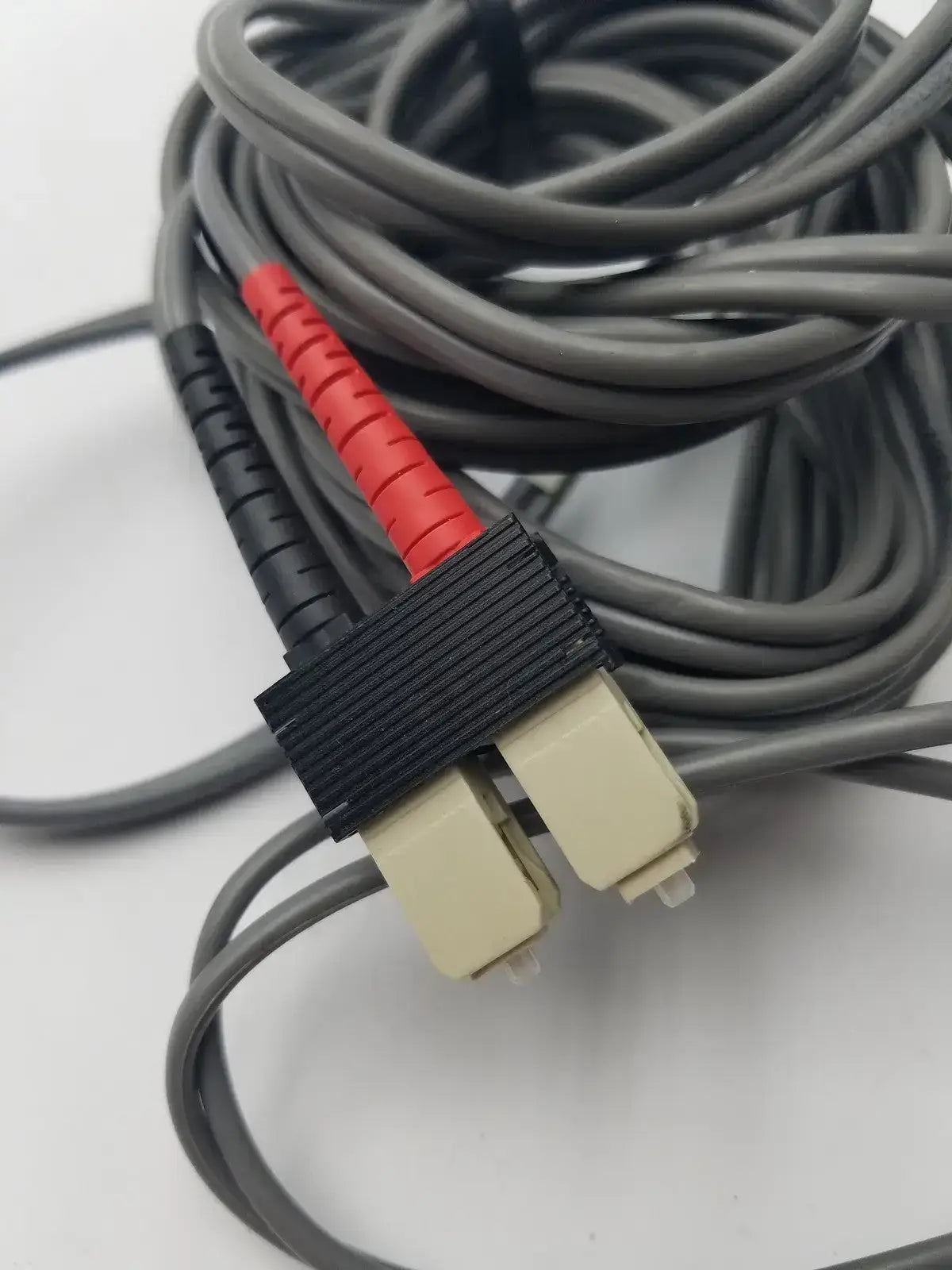 Duplex Multimode PVC Fiber Optic Cable for ST Jude Medical - Black