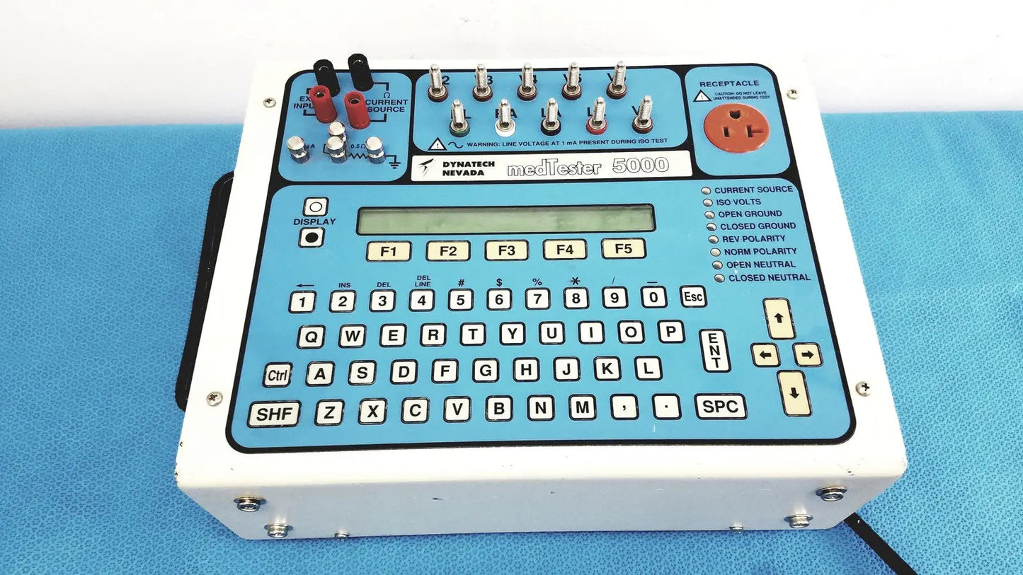 Dynatech Nevada medTester 5000 Biomedical Electrical Safety Analyzer Tester