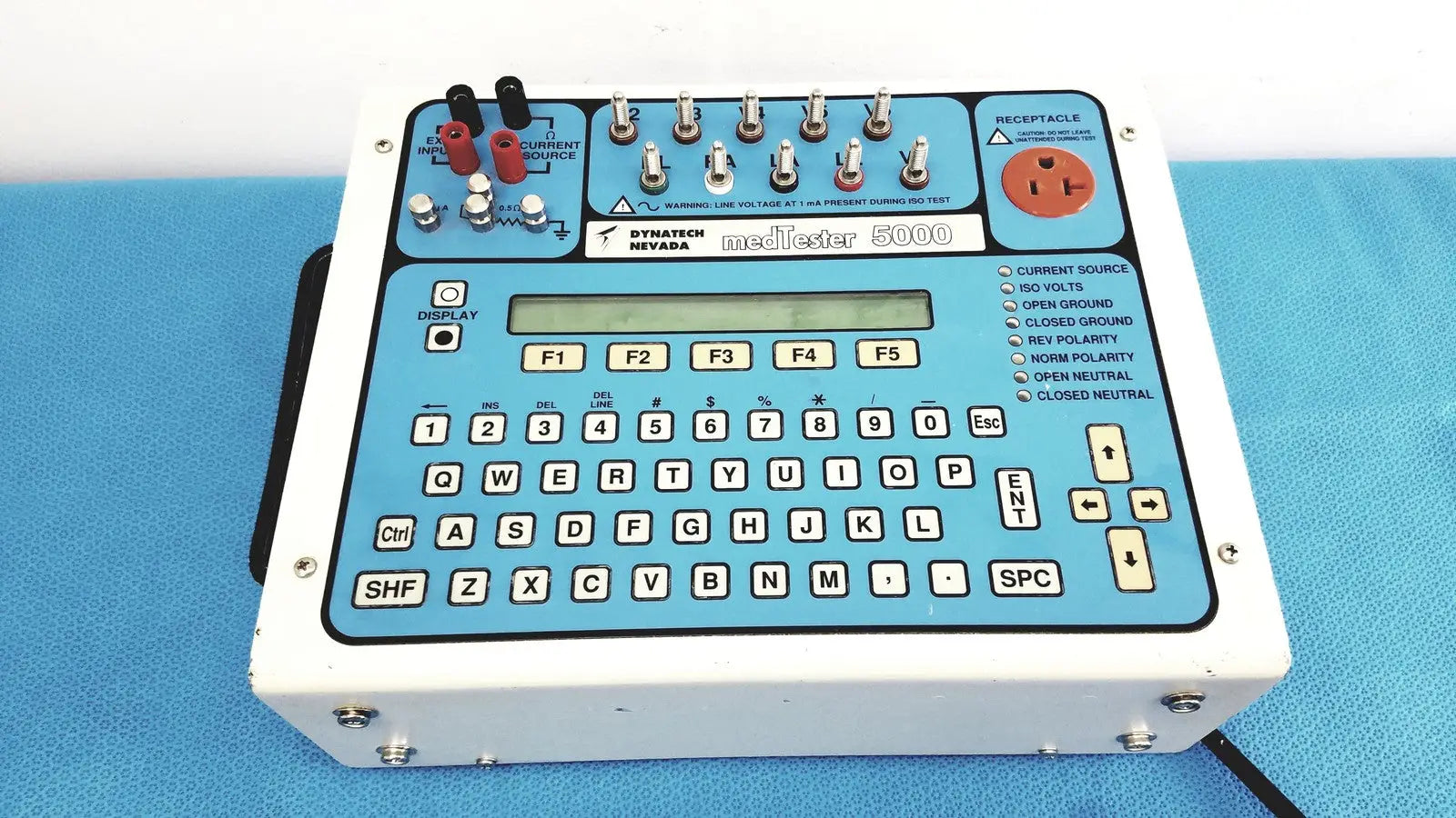 Dynatech Nevada medTester 5000 Biomedical Electrical Safety Analyzer Tester