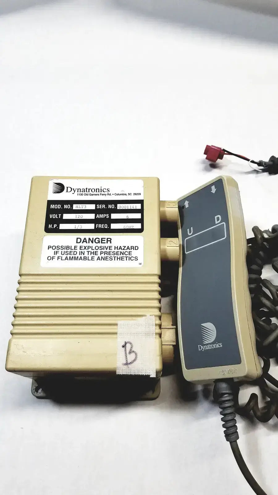 Dynatronics HLT3 KOM31-2DA-000 Magnetic Control Box Controller With Handheld - Medical Equipment Part