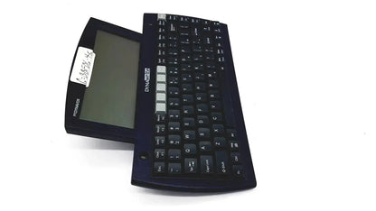 Black dynavox dynawrite speech processor laptop computer with screen and keyboard for communication support
