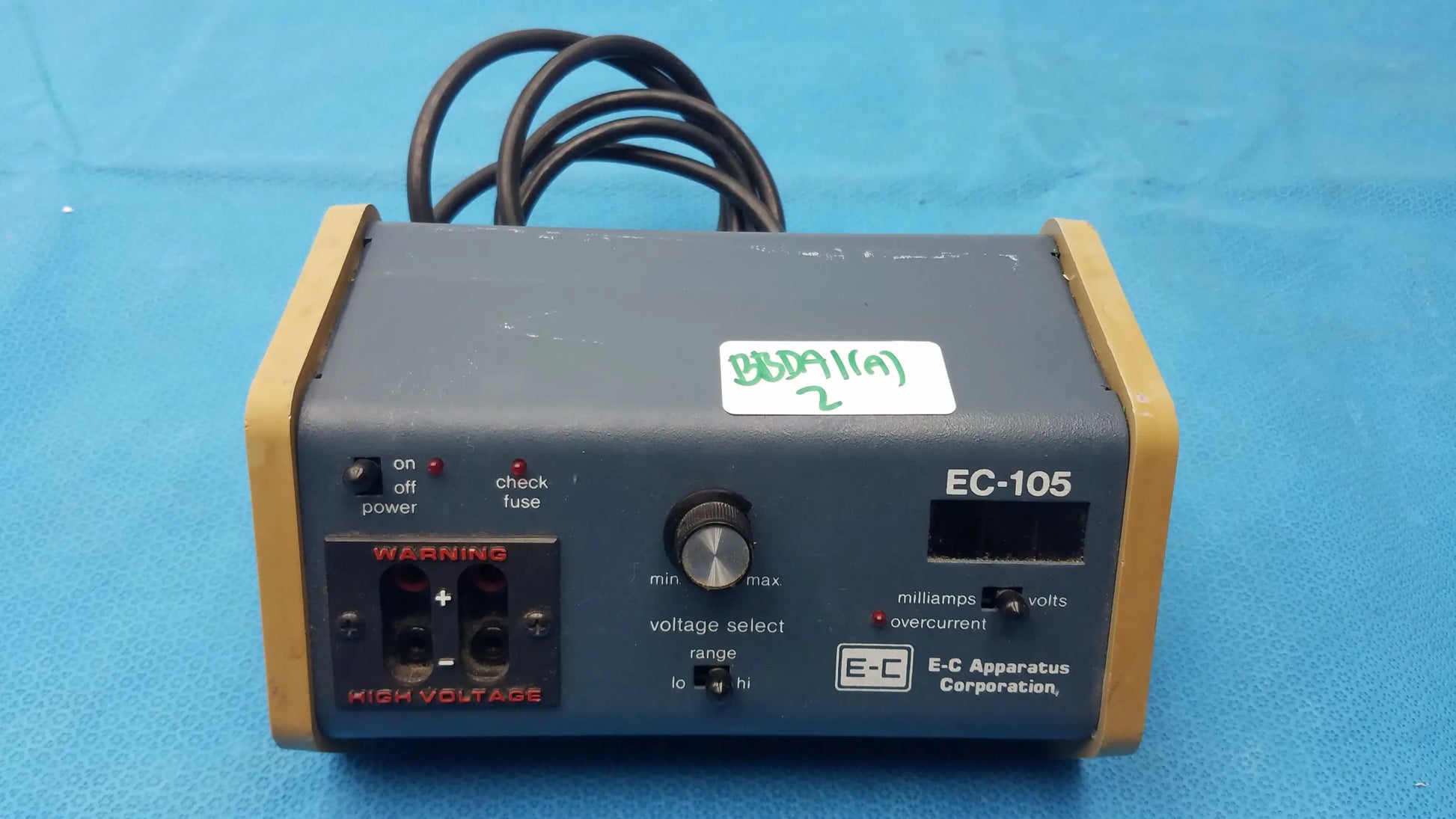 E-C Apparatus EC-105 Electrophoresis Power Supply
