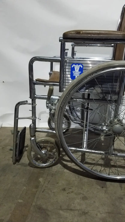 Easter Seals Folding Manual Wheelchair