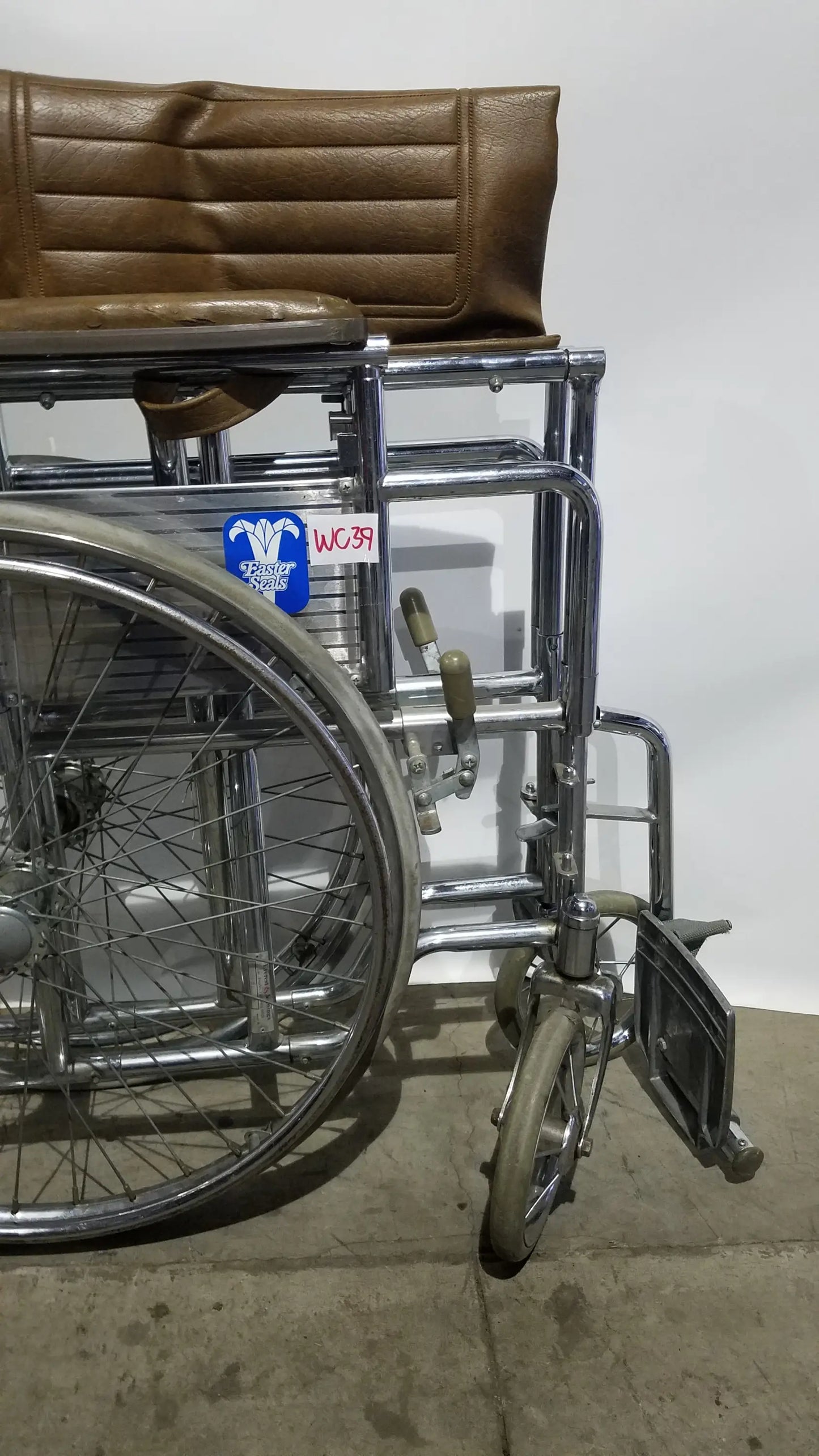 Easter Seals Folding Manual Wheelchair