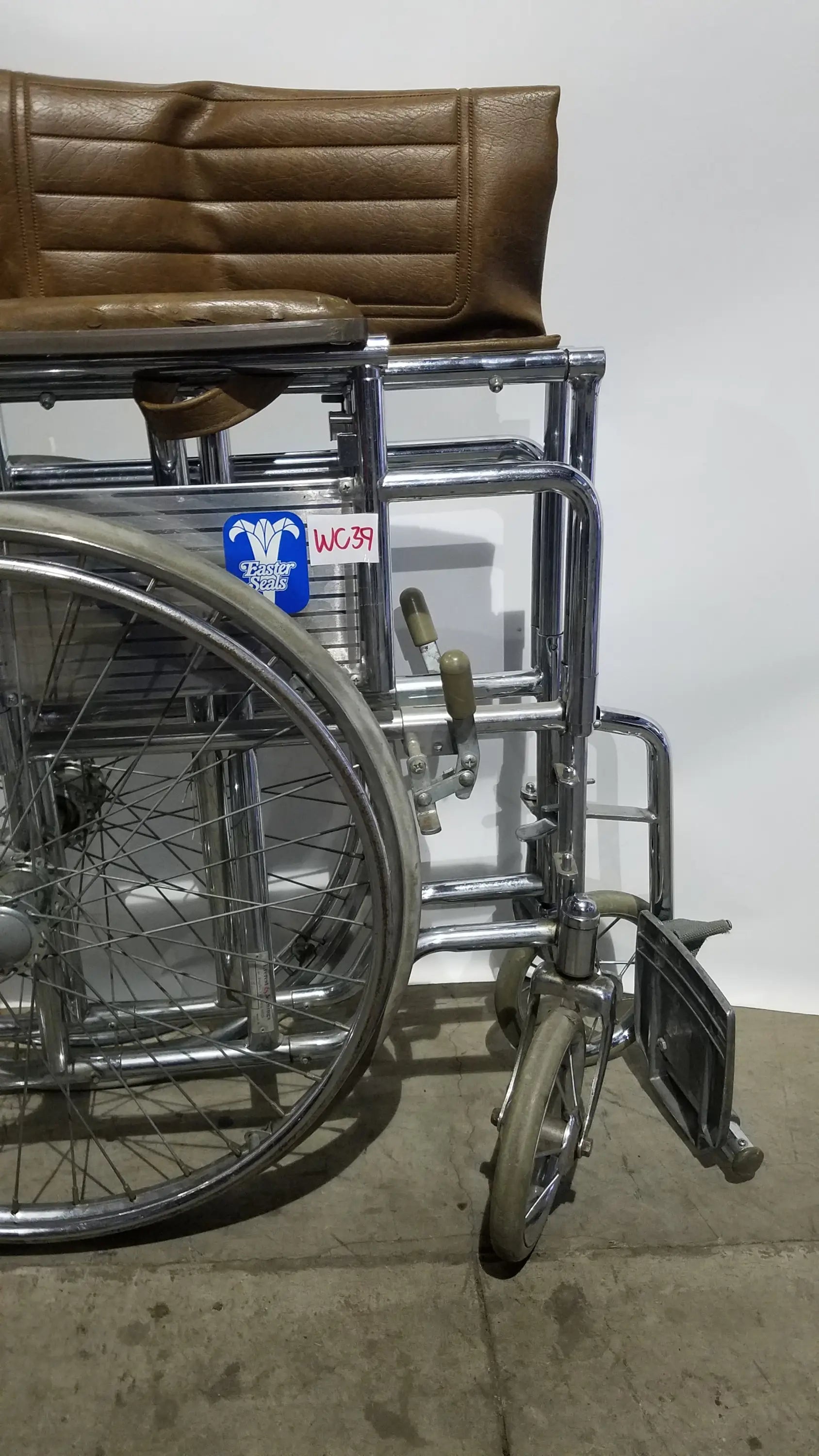 Easter Seals Folding Manual Wheelchair