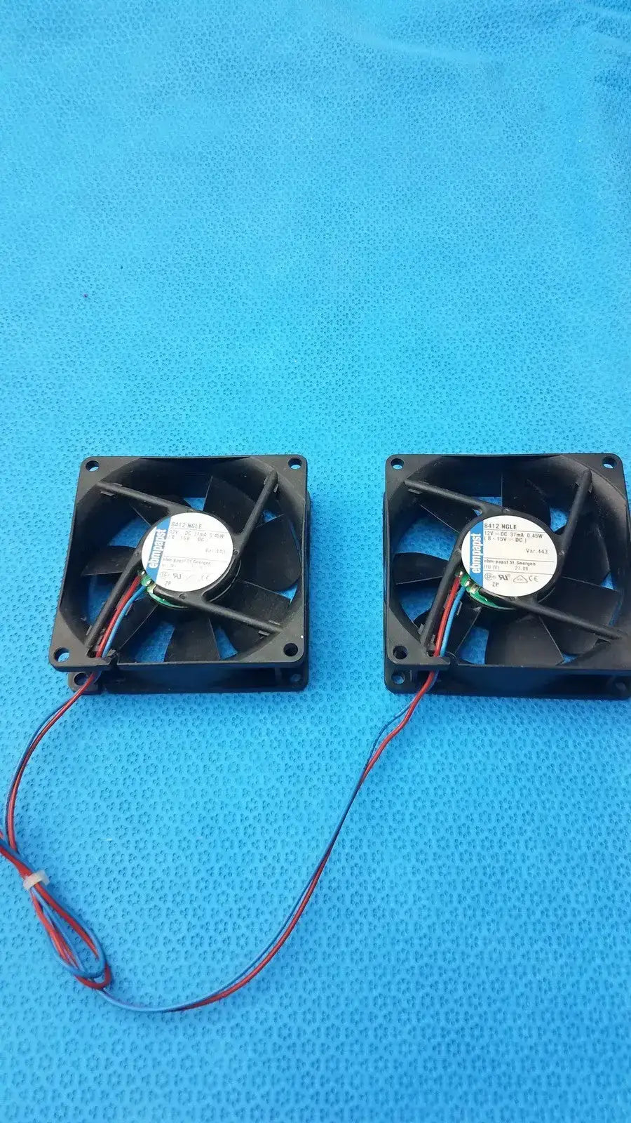 Ebm-papst 8412 NGLE 12V 3.3W 80mm Cooling Fans for PC Server Industrial Use - DC Fan