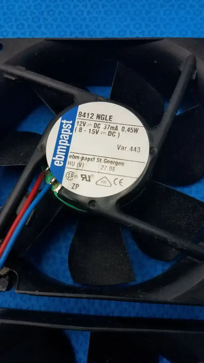 Ebm-papst 8412 NGLE 12V 3.3W 80mm Cooling Fans for PC Server Industrial Use - DC Fan