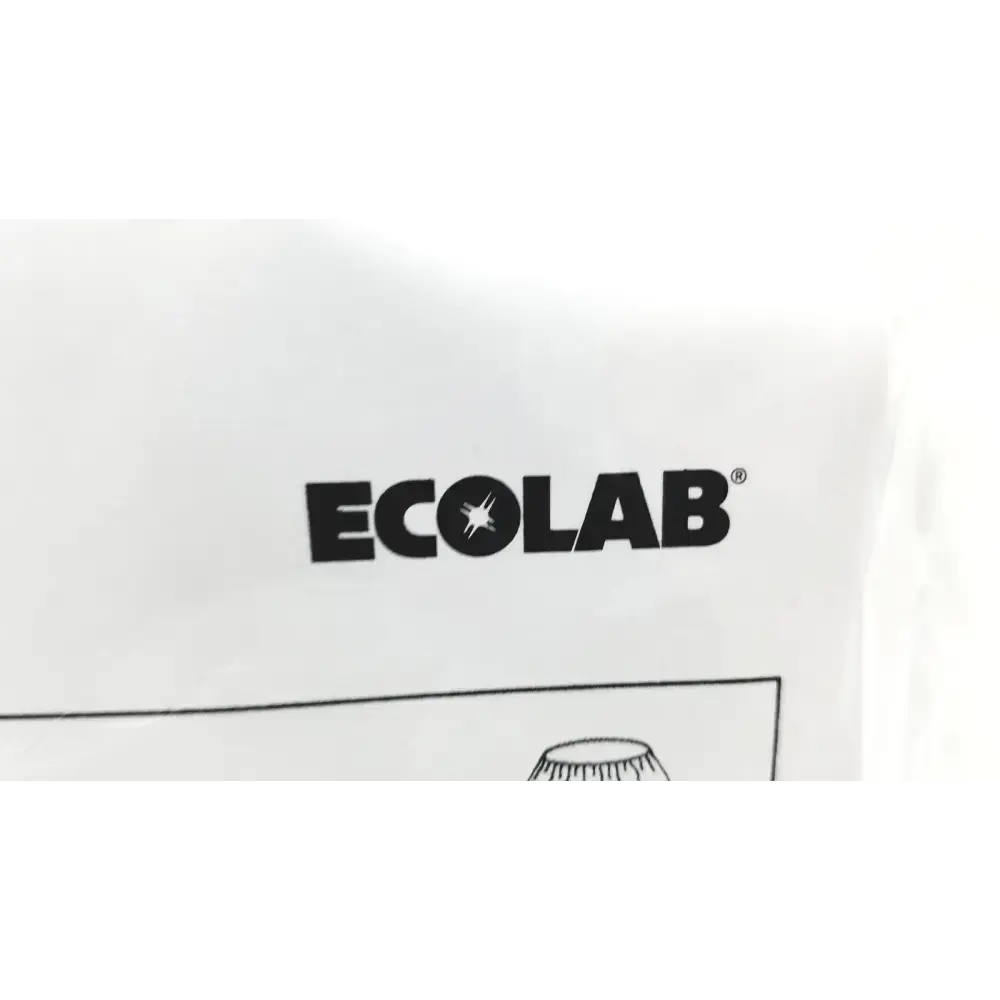 Ecolab Genesy 63654RT Banded Bag With Rubber Band and Tape