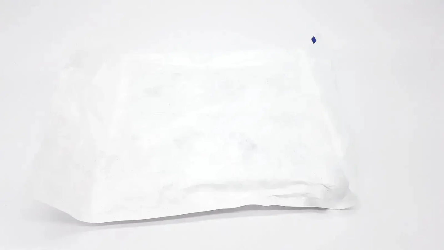 White textured fabric pouch for Ecolab ORS-300 warmer drape exp 2028 designed for medical use