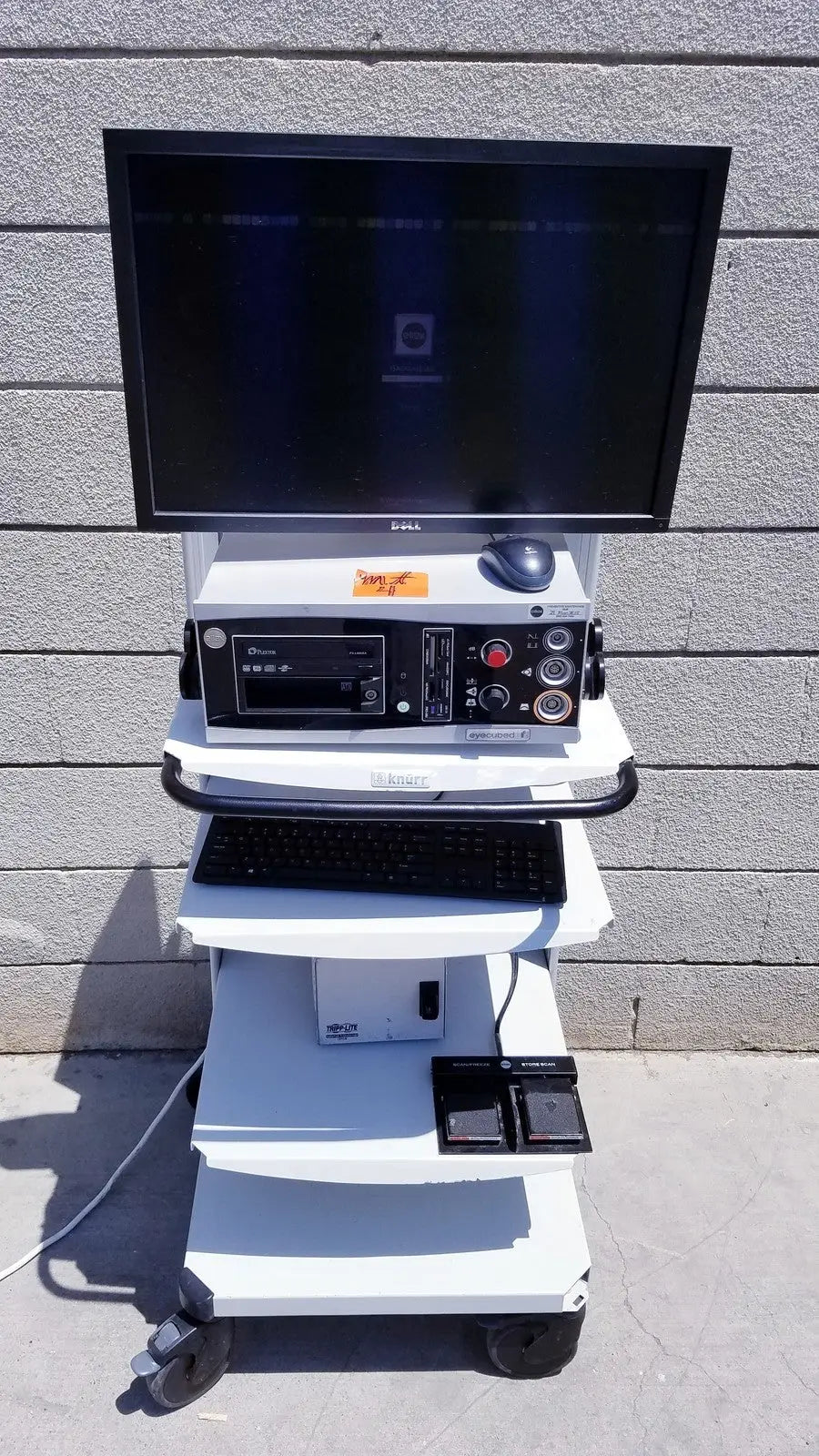 Ellex Eyecubed Ultrasound Biomicroscopy System With Stand Extras, AS-IS