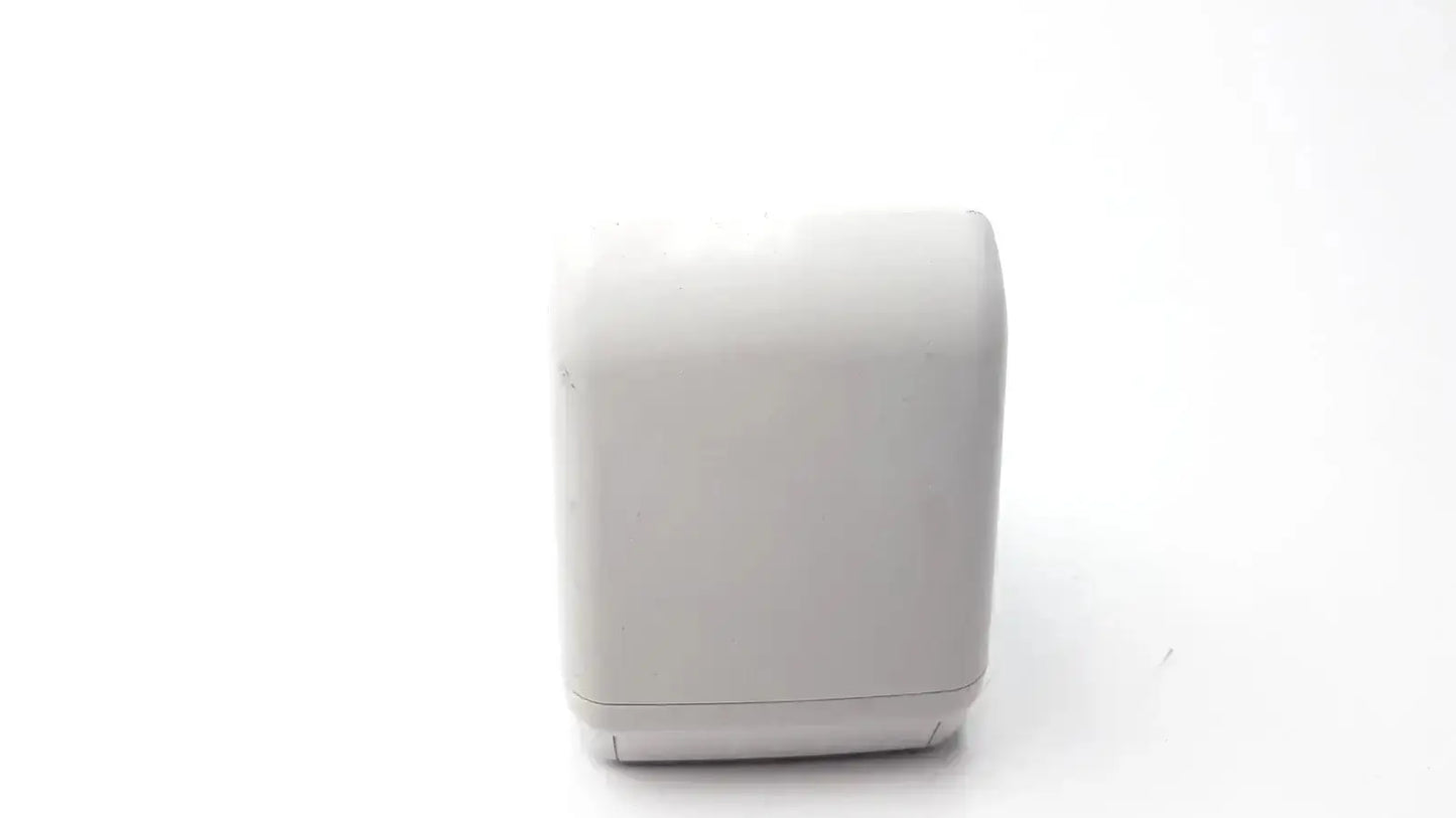 White rectangular tissue dispenser with smooth matte finish used with endodontic micromotor in pre owned medical equipment