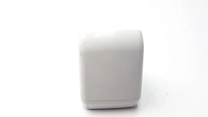 White rectangular tissue dispenser with smooth matte finish used with endodontic micromotor in pre owned medical equipment