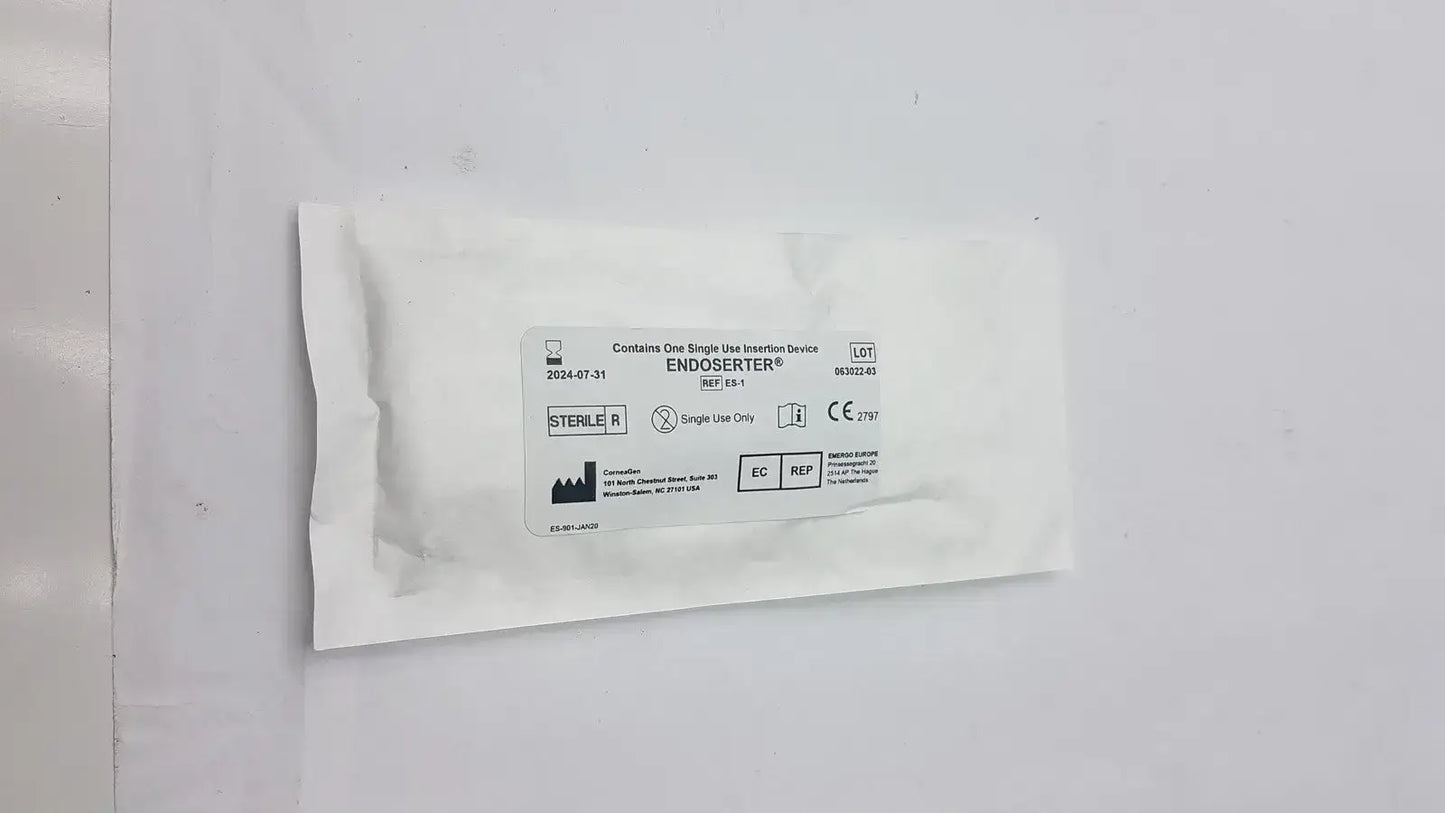 Endoserrter Steriile R ES-1 Single Use Insertiion Device - Single-Use Insertion