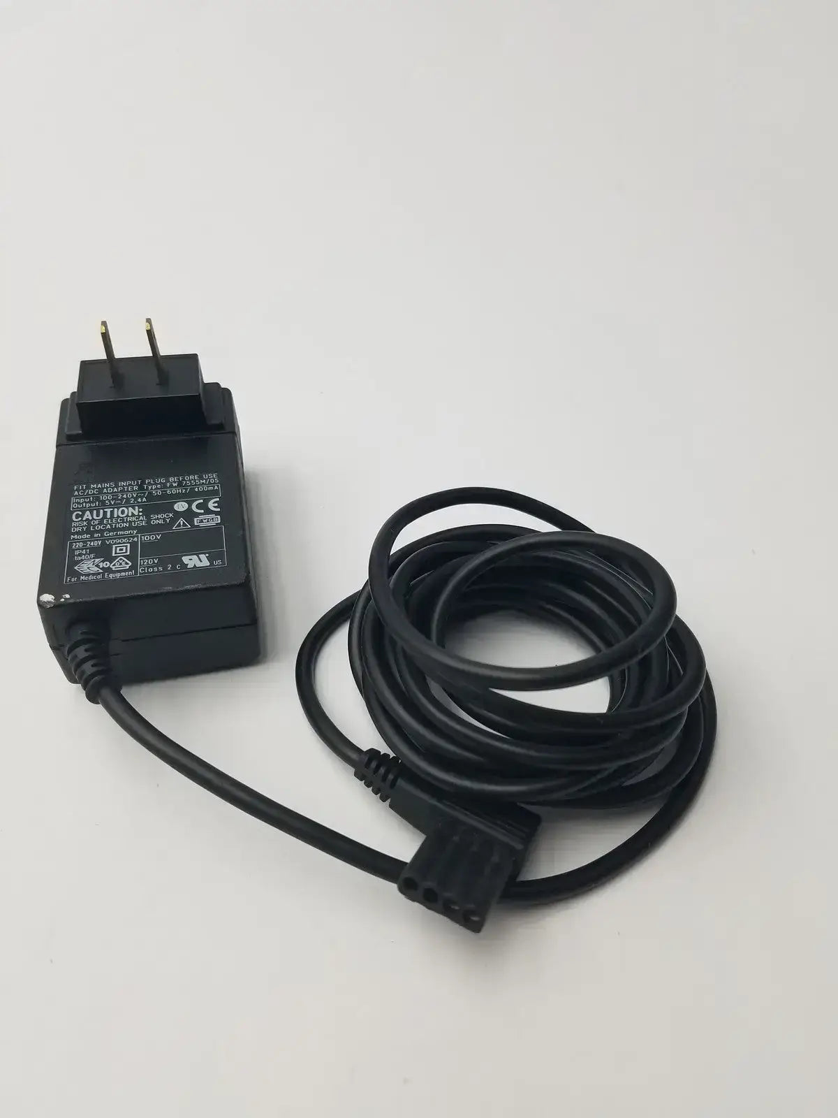 Enteralite Infinity Zevex AC-DC Adapter Charger 5V 2.4A - FW7555M - Power