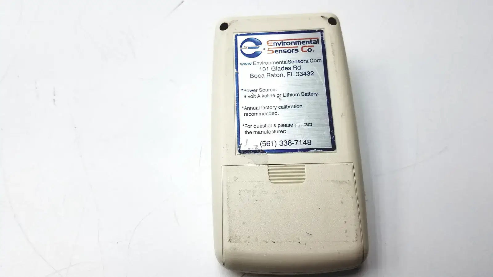 Environmental Sensors Z-100 Ethylene Oxide Meter