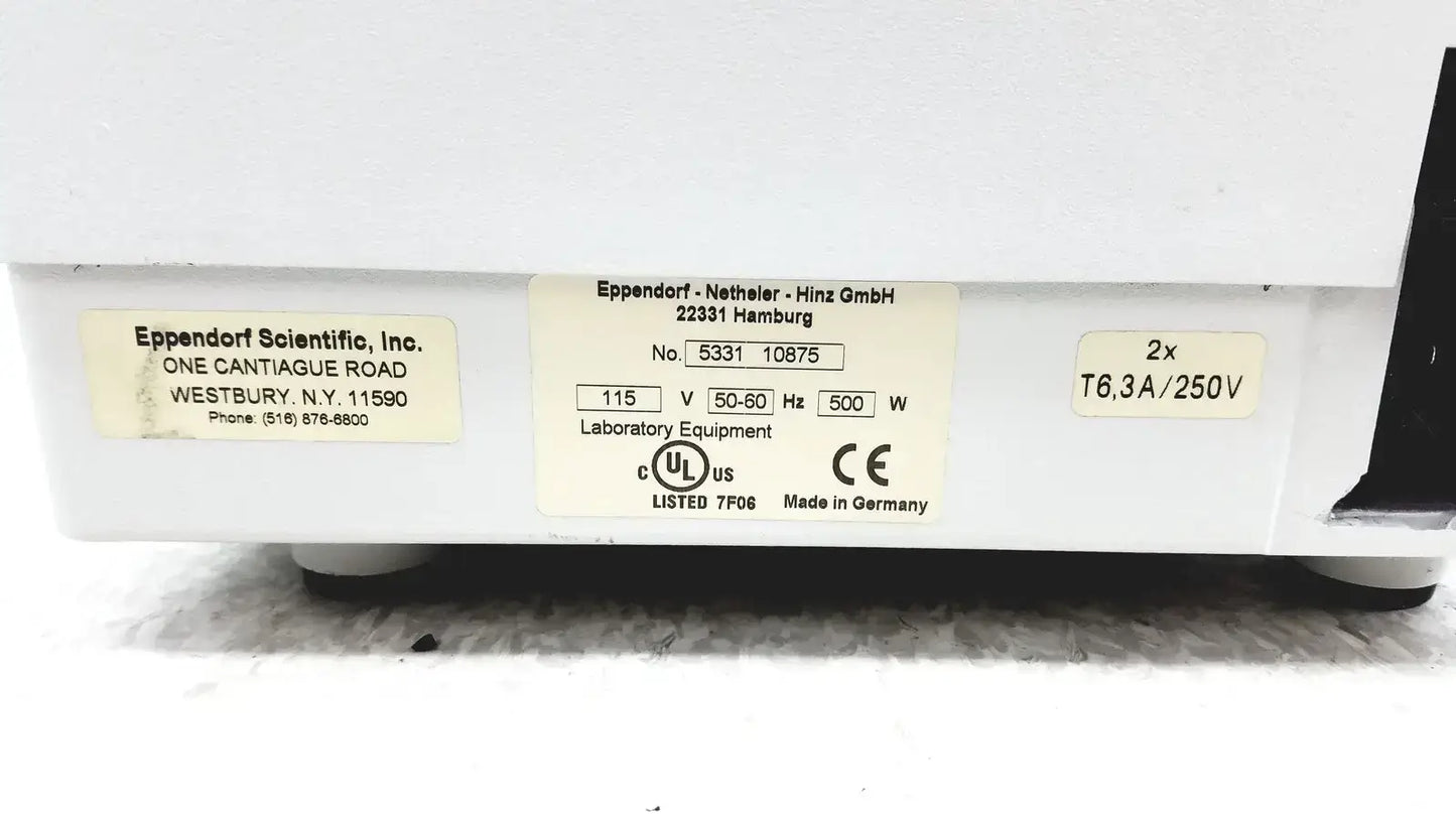 Ependorf Mastercycler Gradient Model No 5331 10875 - Thermal Cycler