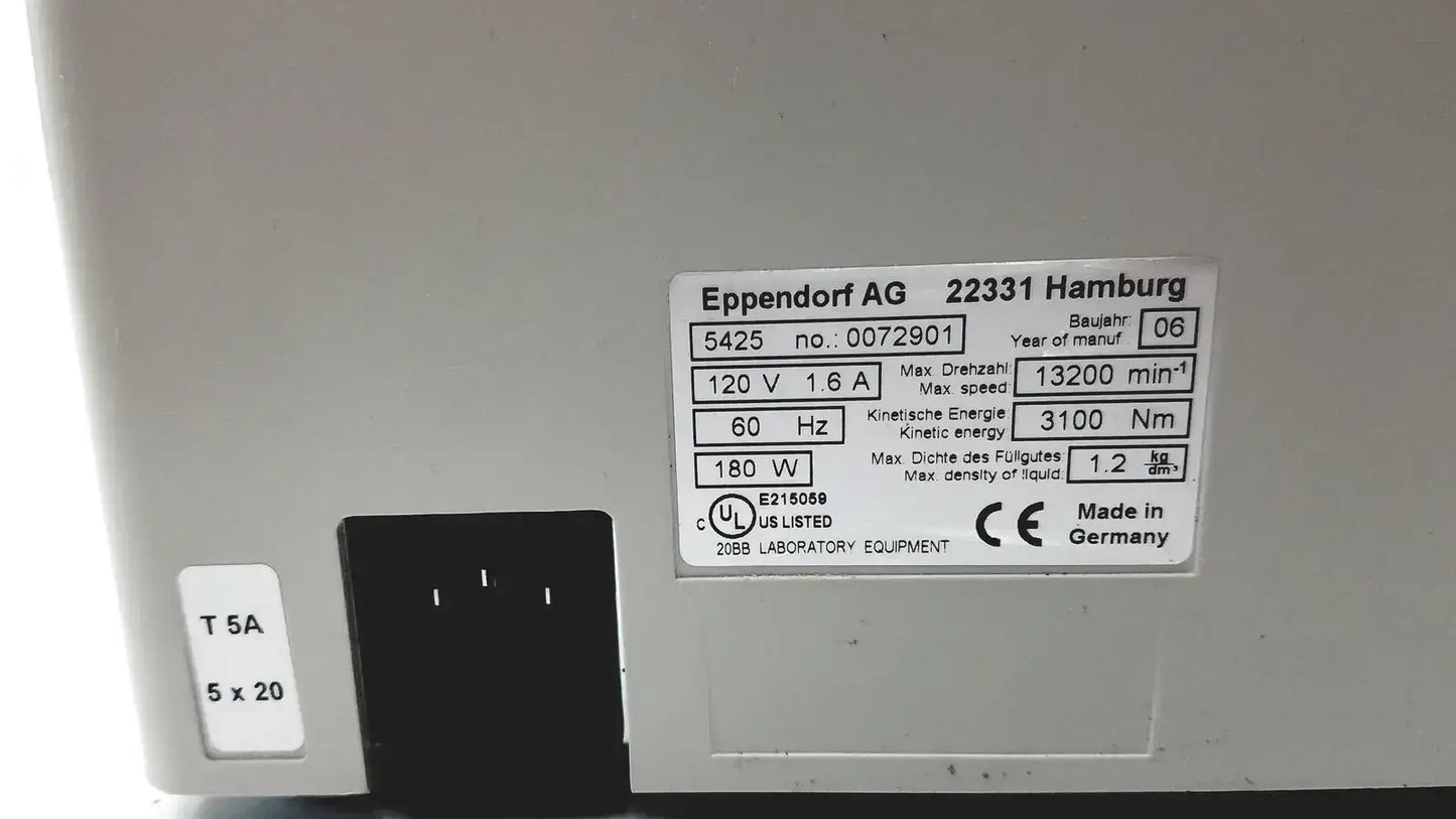 Eppendorf 5415D Centrifuge