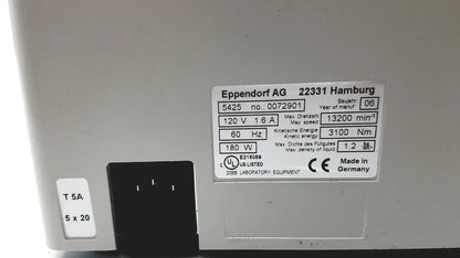 Eppendorf 5415D Centrifuge