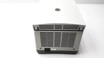 White and gray eppendorf 5424 centrifuge with circular port and vented sides for parts buy used medical equipment