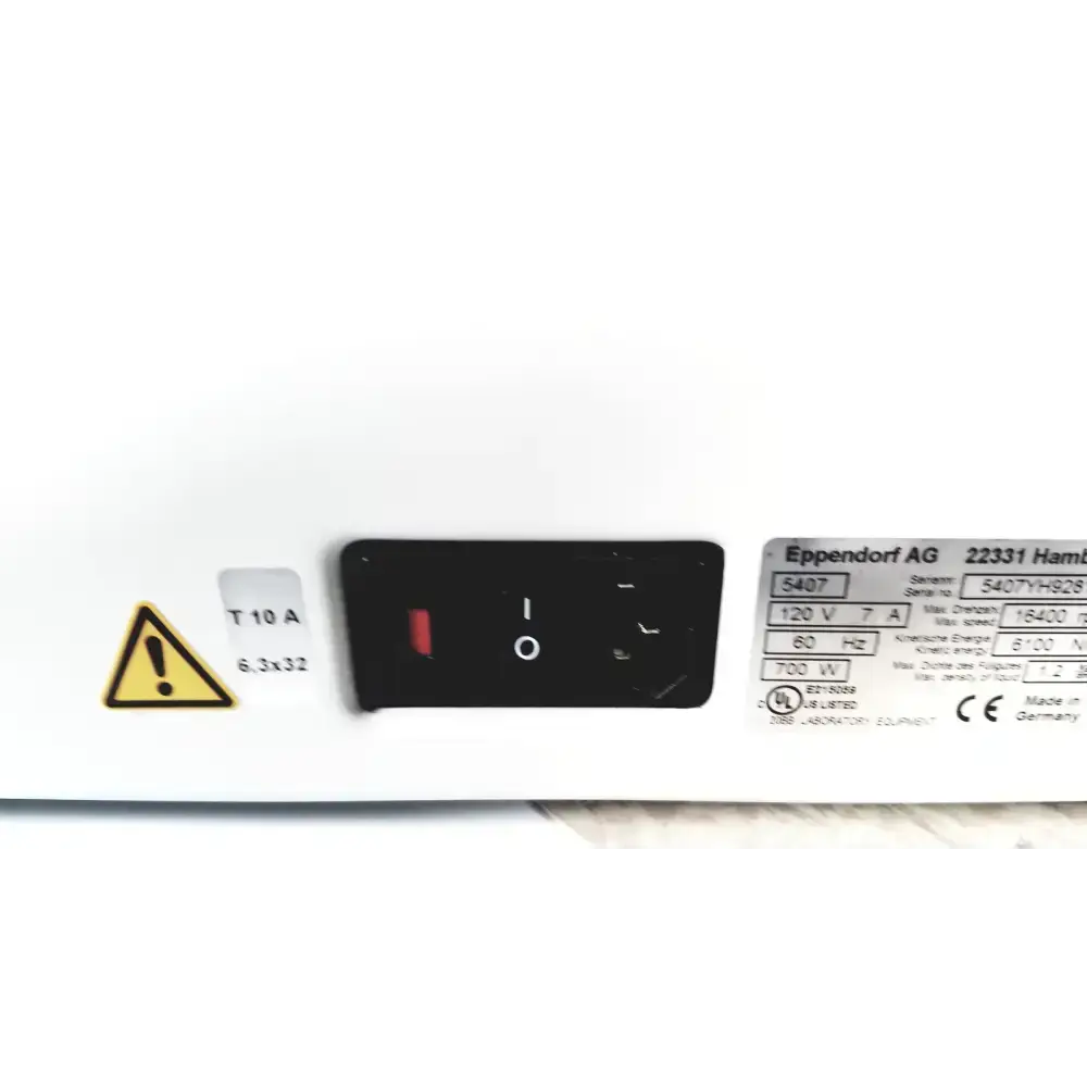 Eppendorf Centrifuge 5417R Refrigerated