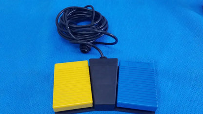 ERBE 20187-003 Electrosurgical Dual Footswitch Yellow Blue IPX8 VIO ICC Pedal