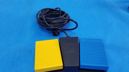 ERBE 20187-003 Electrosurgical Dual Footswitch Yellow Blue IPX8 VIO ICC Pedal