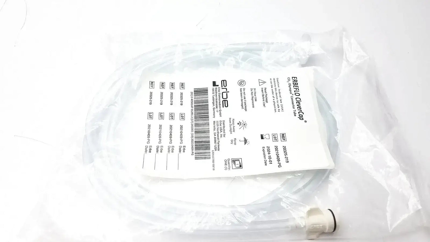 ERBEFLO CleverCap CO2 Olympus Connector Tube 20325-219 - Endoscopy
