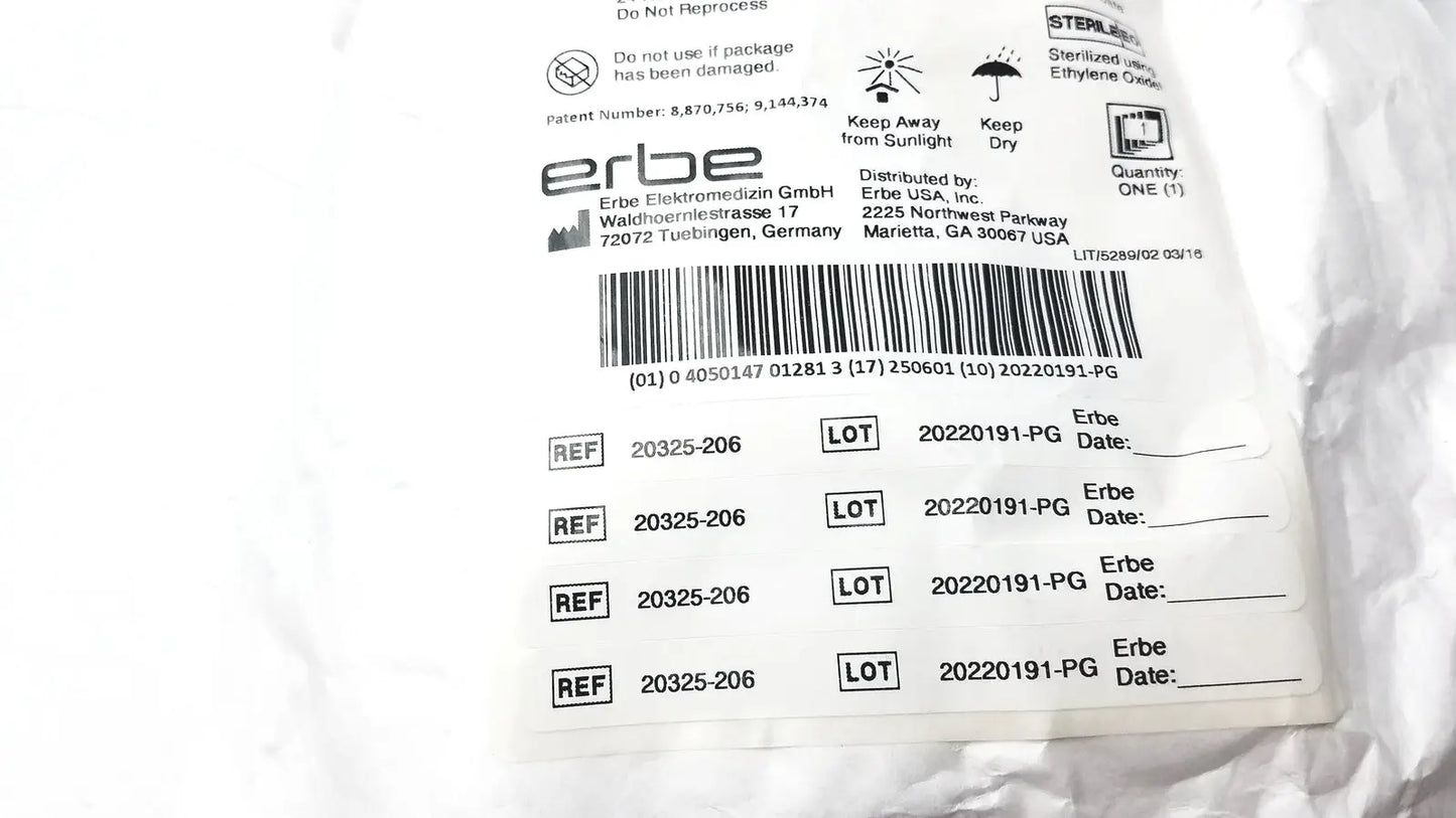 ERBEFLO CleverCap Hybrid CO2 Tubing/Cap Set 20325-206 - Insufflation