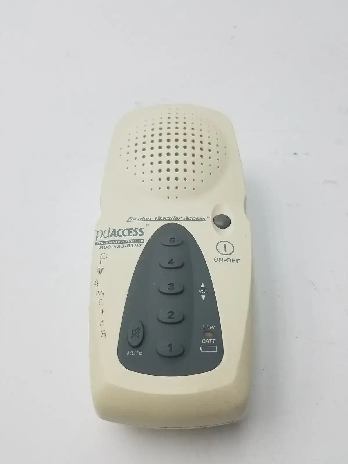Escalon pdACCESS Access Monitor Model 72000 w/ Speaker Medical Device