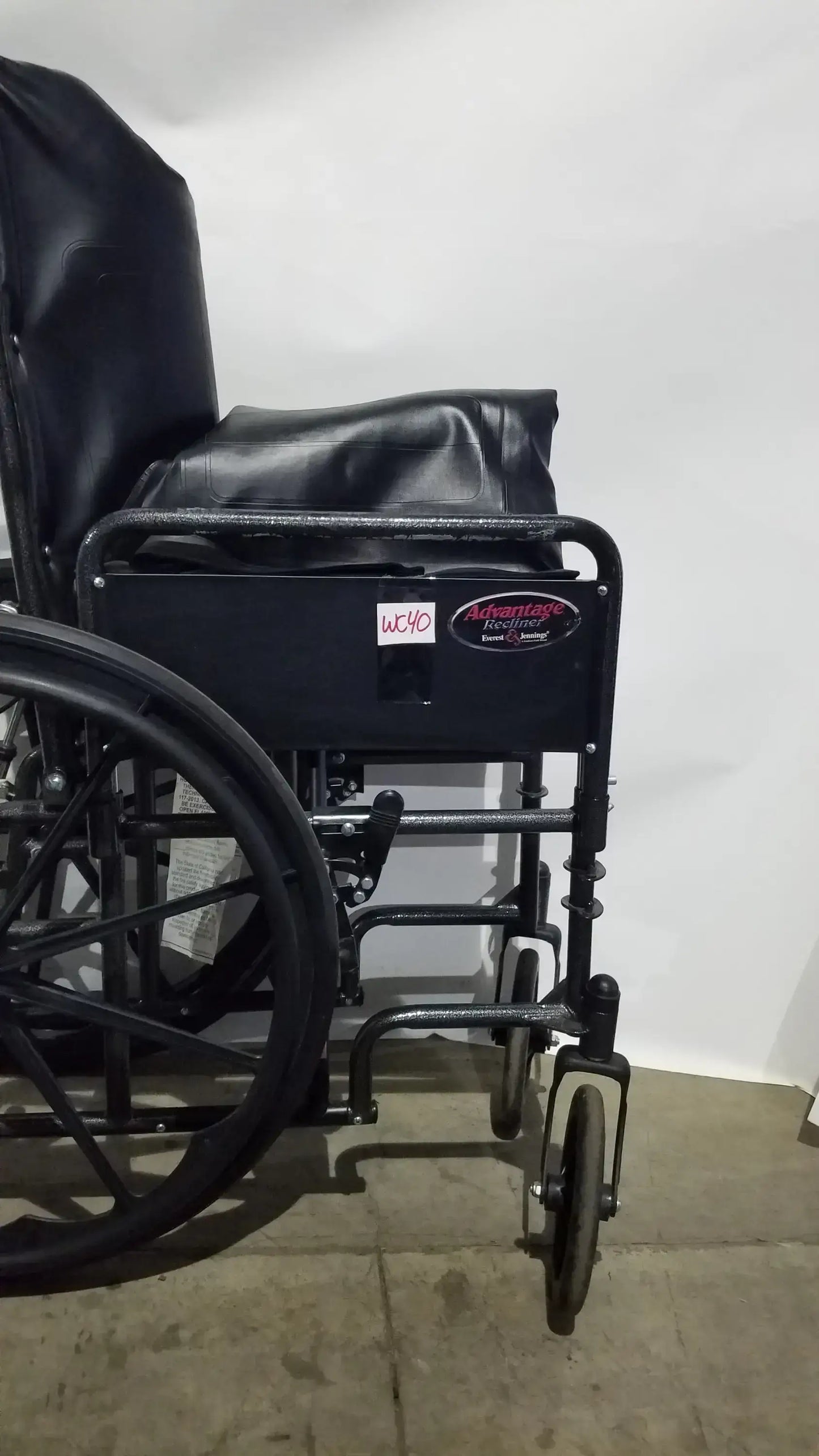Everest & Jennings Advantage Recliner Folding Manual Wheelchair