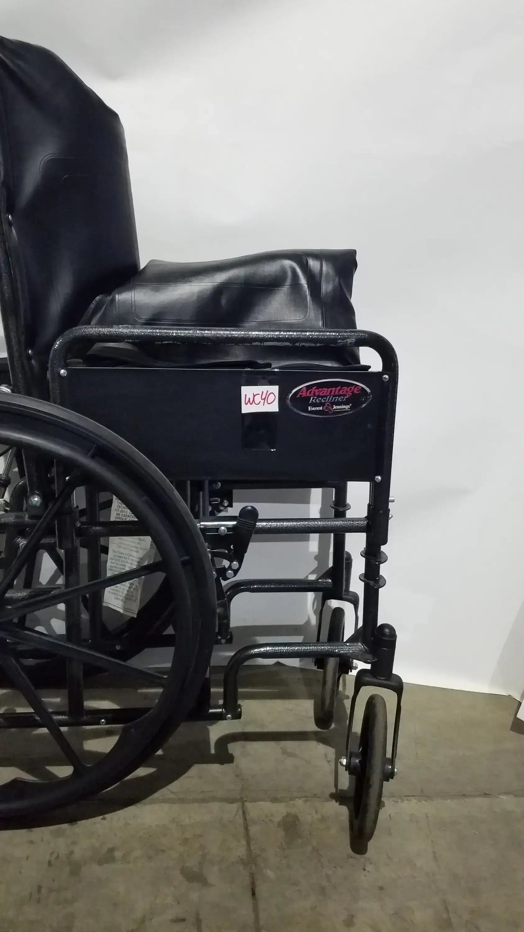 Everest & Jennings Advantage Recliner Folding Manual Wheelchair