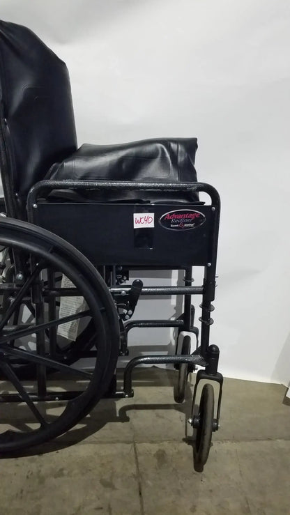 Everest & Jennings Advantage Recliner Folding Manual Wheelchair