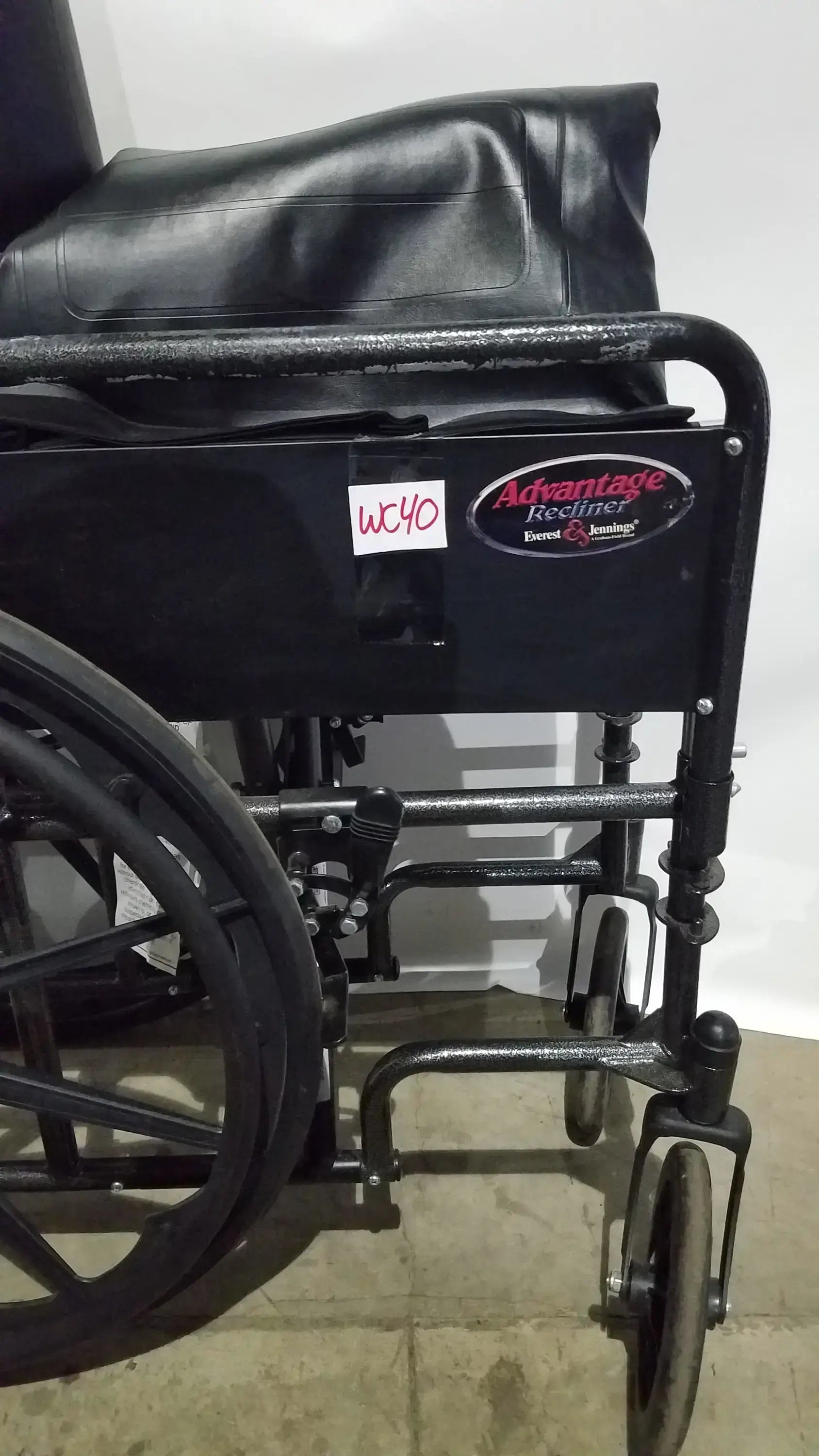 Everest & Jennings Advantage Recliner Folding Manual Wheelchair