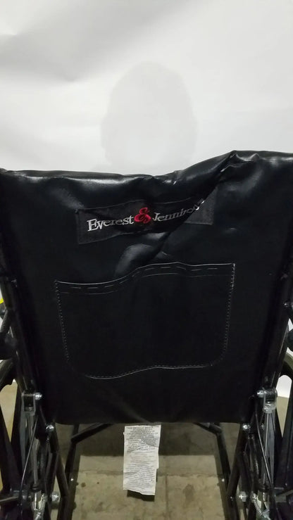 Everest & Jennings Advantage Recliner Folding Manual Wheelchair