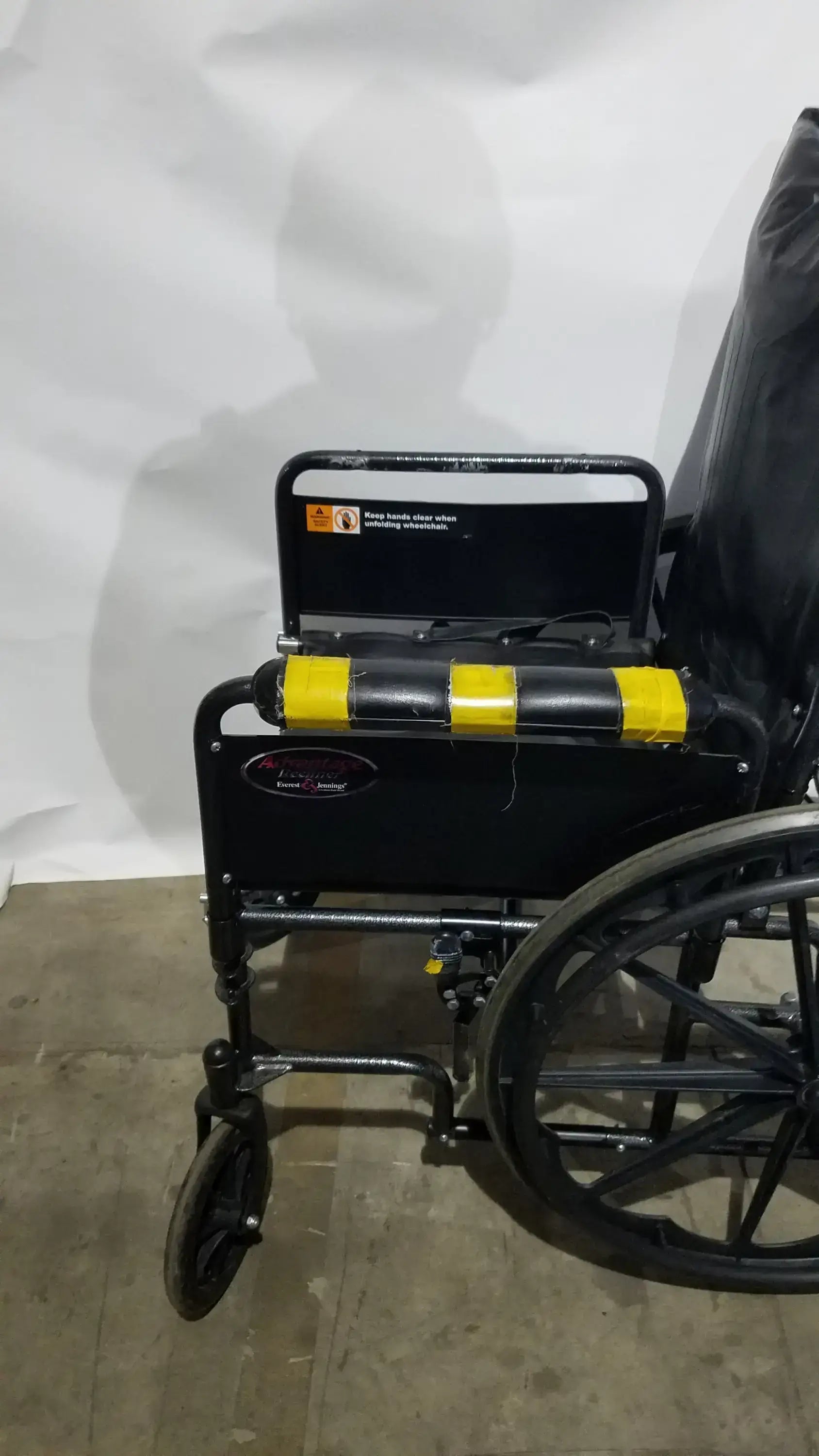 Everest & Jennings Advantage Recliner Folding Manual Wheelchair