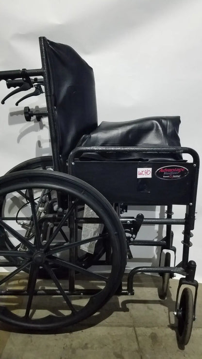 Everest & Jennings Advantage Recliner Folding Manual Wheelchair