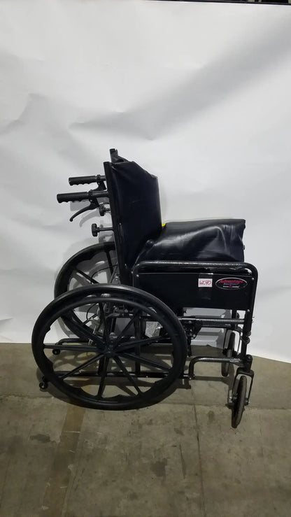 Everest & Jennings Advantage Recliner Folding Manual Wheelchair