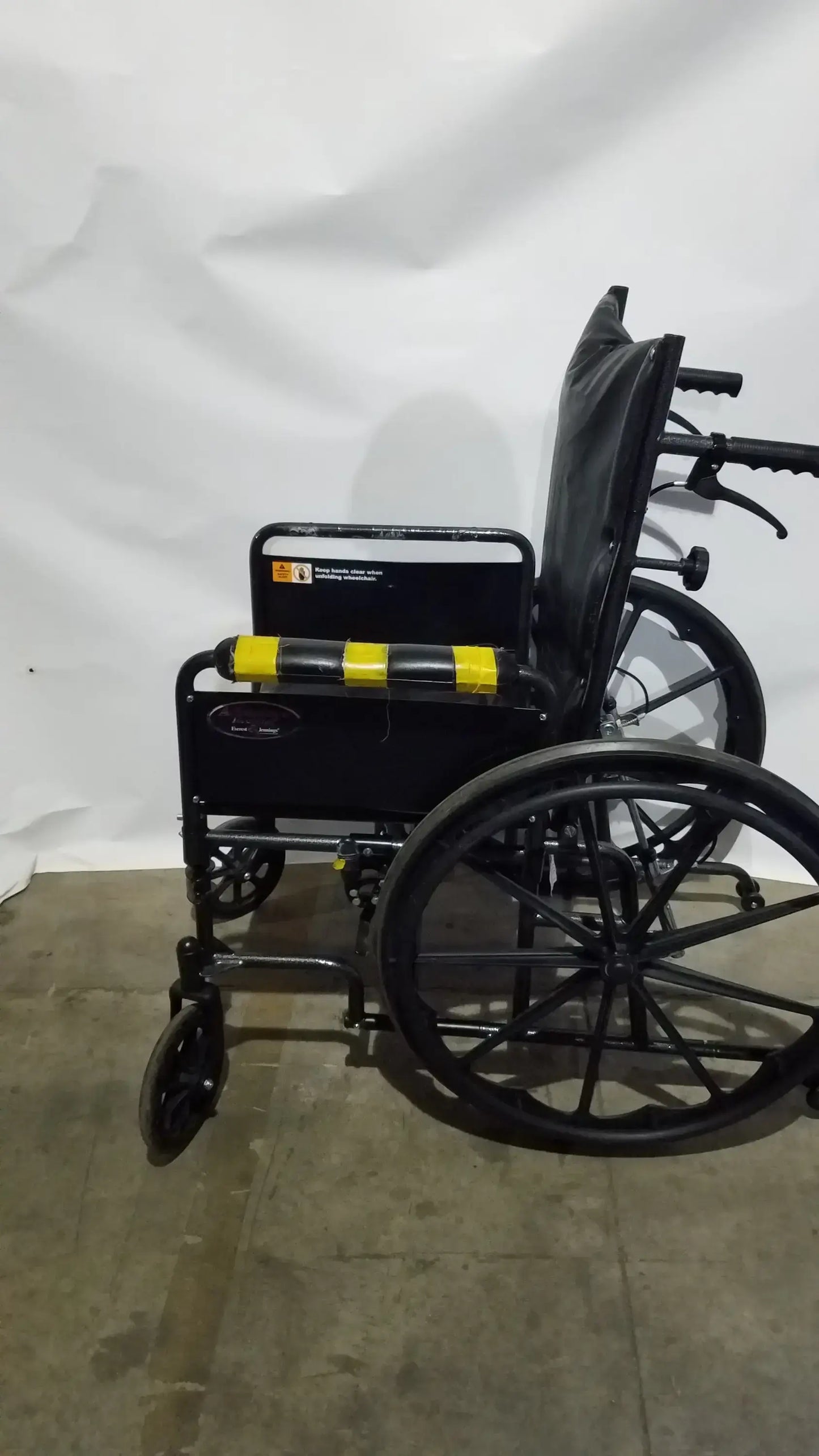 Everest & Jennings Advantage Recliner Folding Manual Wheelchair