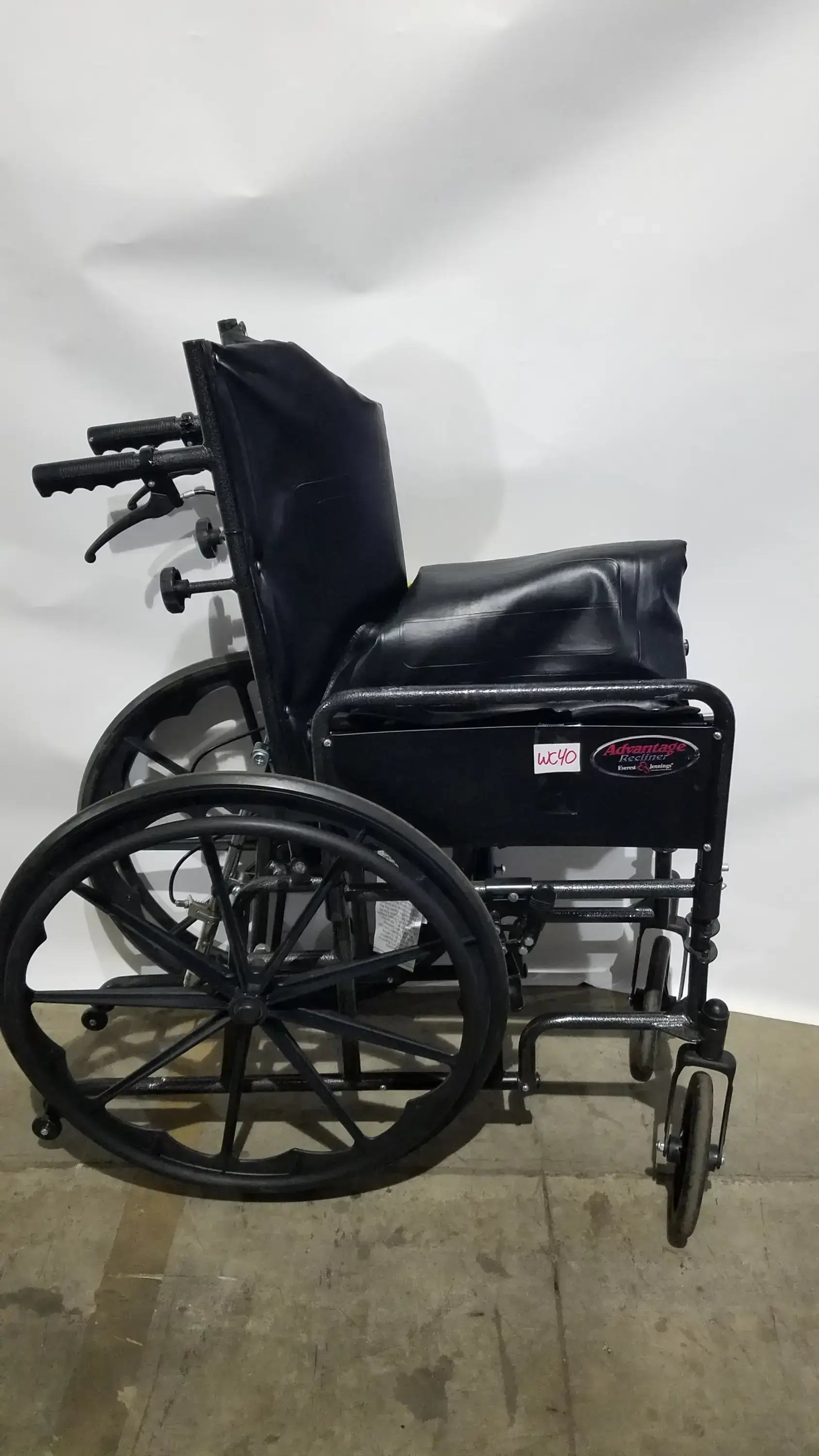 Everest & Jennings Advantage Recliner Folding Manual Wheelchair