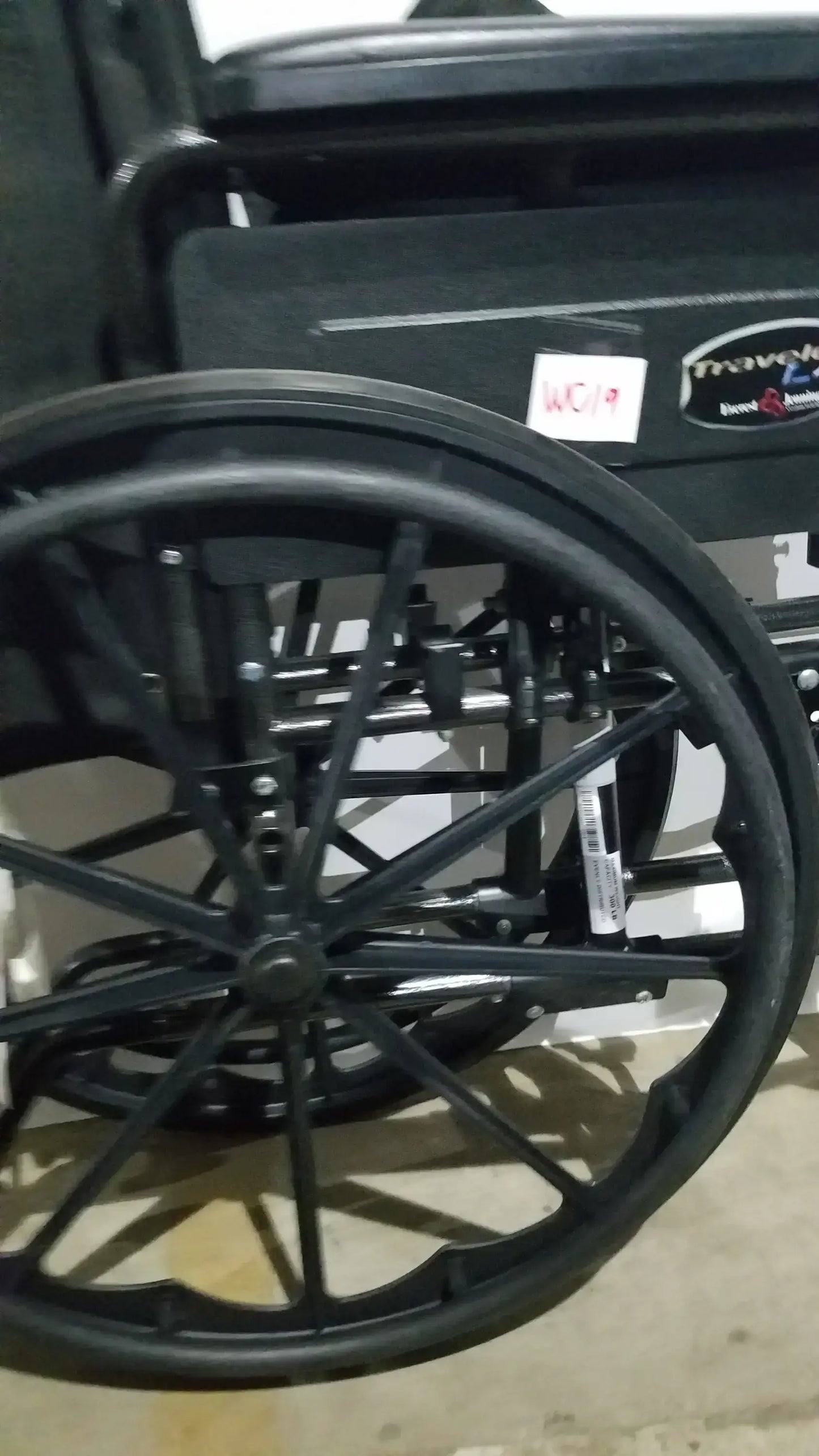 Everest & Jennings Traveler L4 Wheelchair Ultralight Adjustable Height Adult