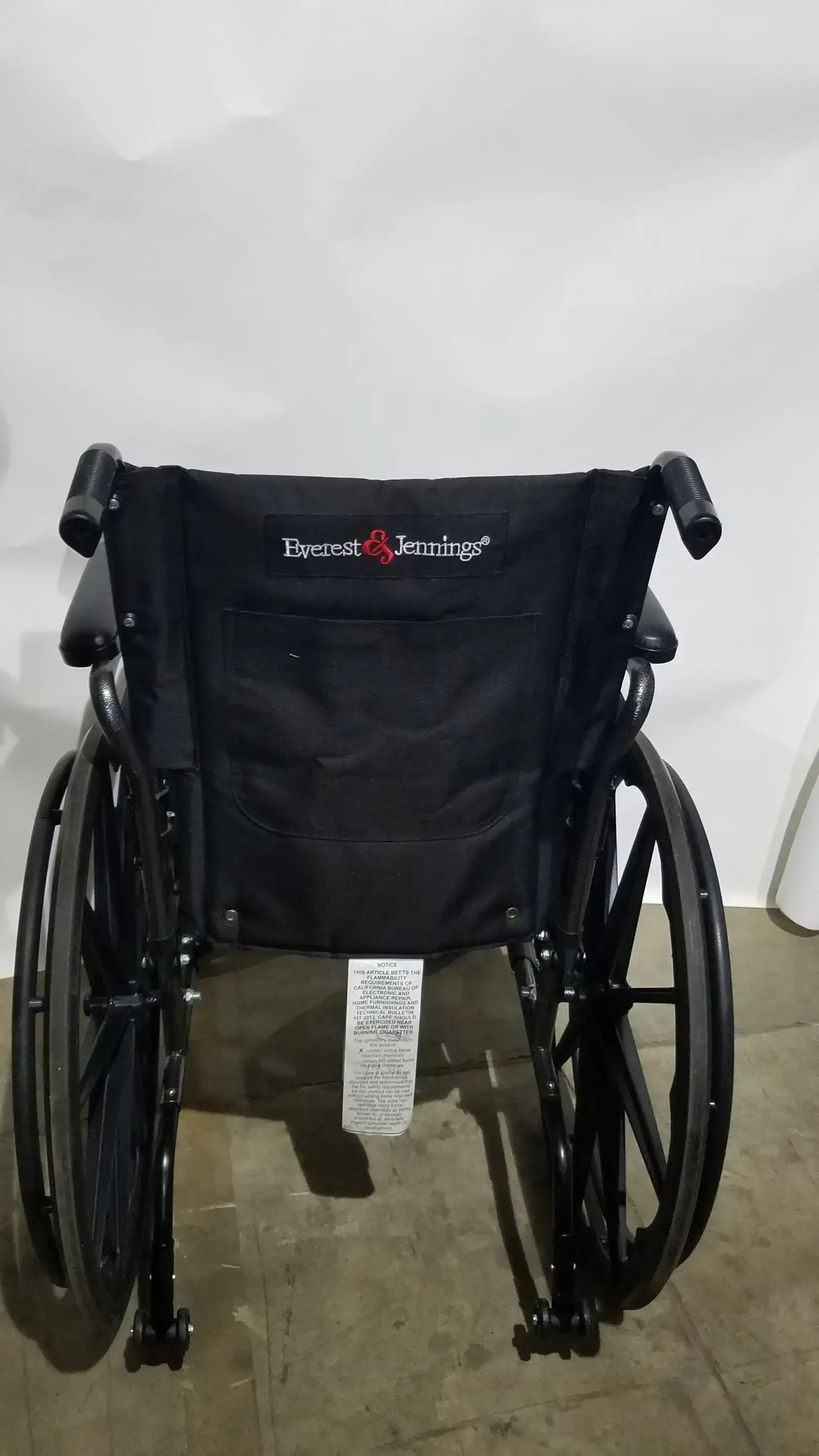 Everest & Jennings Traveler L4 Wheelchair Ultralight Adjustable Height Adult