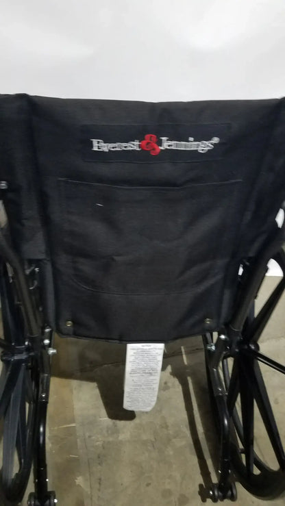 Everest & Jennings Traveler L4 Wheelchair Ultralight Adjustable Height Adult