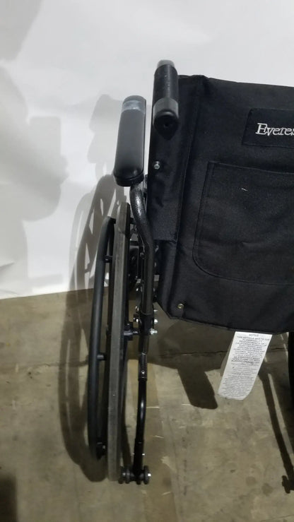 Everest & Jennings Traveler L4 Wheelchair Ultralight Adjustable Height Adult